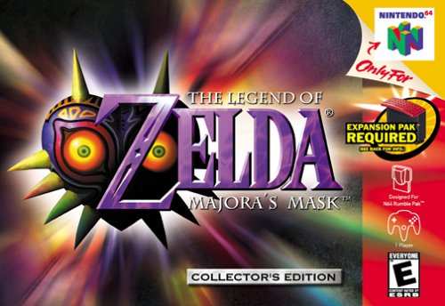Jaquette Zelda Majora’s Mask