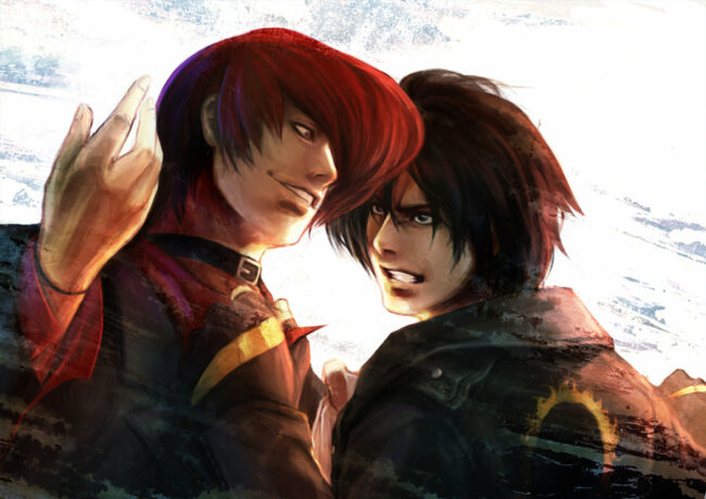 KOF___IORI_VS_KYO_by_evilgun